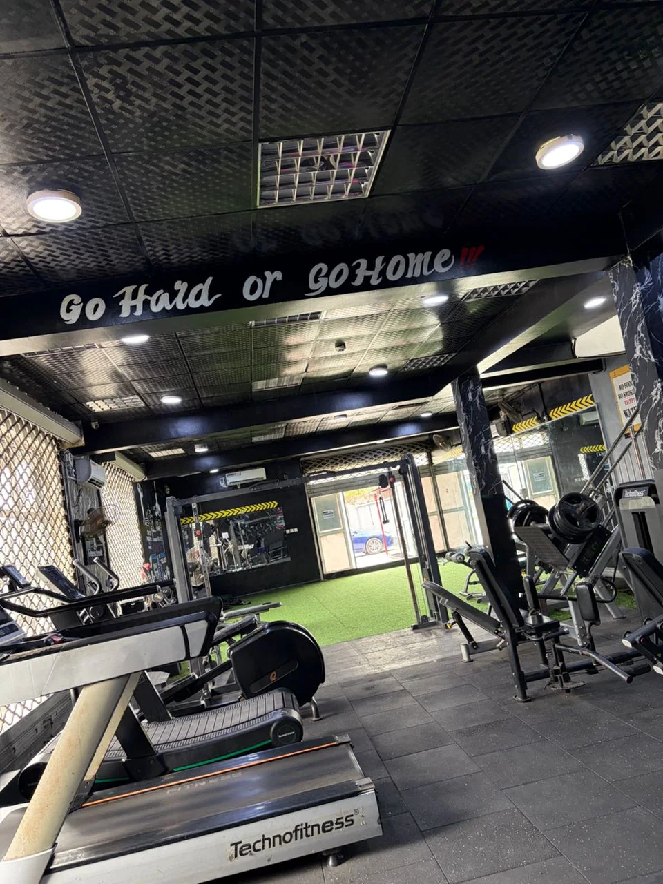 Treadmills and cardio equipment at Fitness Arcade
