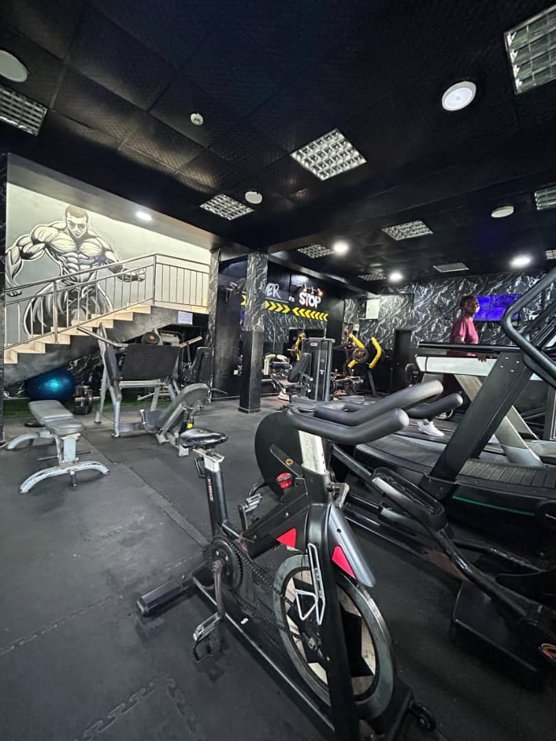 Gym equipment at Fitness Arcade Ajah