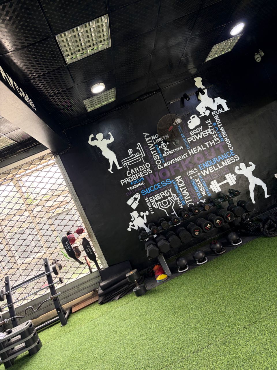 Motivation wall Fitness Arcade